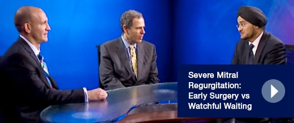 Severe Mitral Regurgitation: Early Surgery vs. Watchful Waiting